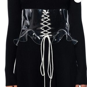 ITS CLEAR TO ME PEPLUM BELT - O/S